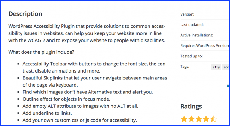 WordPress Themes And Plugins For Accessibility - AmDee LLC